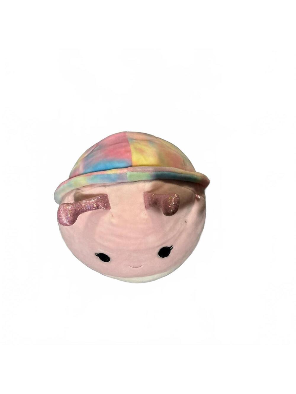 Squishmallows Silvina the Snail Plush Toy, 8 Inch Multi-Color Soft